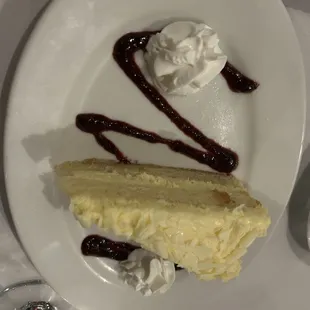 Lemon Torte. Very light. Would go well with a cup of tea or coffee