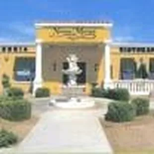 the front of the restaurant