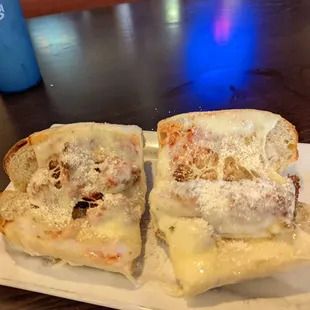 Chicken parmesan sub