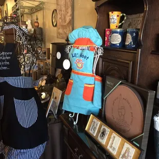 Gift items used as decor