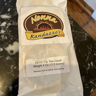 a bag of doughnuts