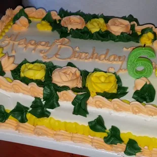 You guys, im not big on Randazzo Bakery. But we ordered this cake for a party;this was one of the best cakes I have ever taste.
