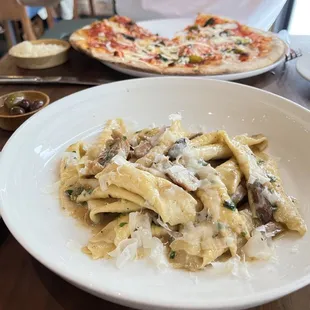 food, pasta dish, pasta