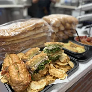 Chicken parm - Nonna select - lemon mascarpone pasta - Italian pizza chips