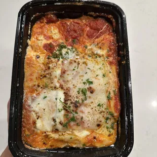 Lasagna - delicious!