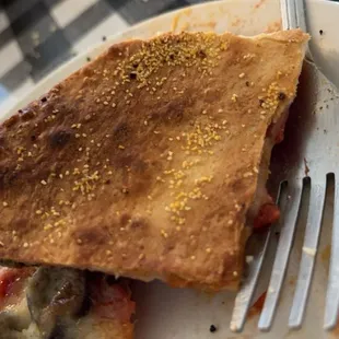 Nice Cracker Crisp Crust, w/ Cornmeal