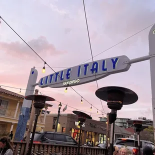 Little Italy sign