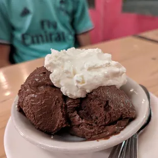 Spumone did cioccolatta - chocolate mousse