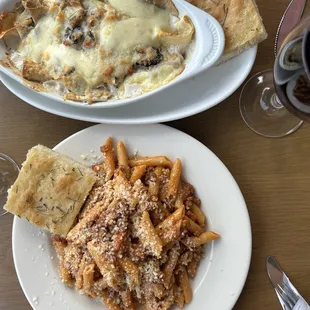 Main course. Daily special and Firenze 07 (May have butchered that)