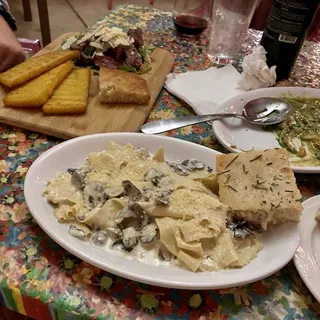 Tagliata Con Parmigiano E Olio Tartufato