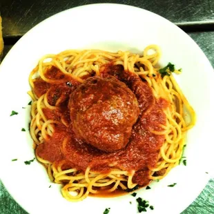 Best meat sauce and meatballs