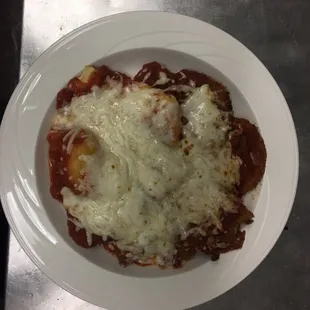 Eggplant Parmesan.