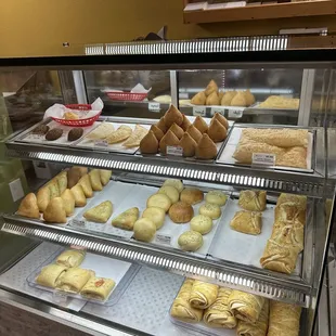 a variety of baked goods