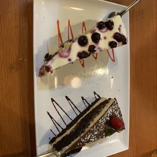 a piece of cake and a fork