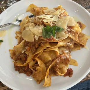 Pappardelle bolognese