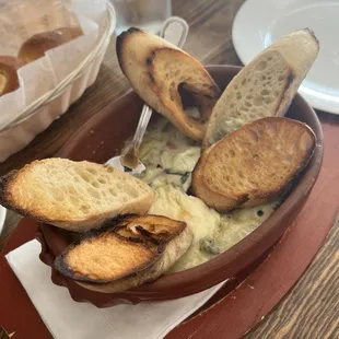 Spinach shrimp &amp; artichoke dip