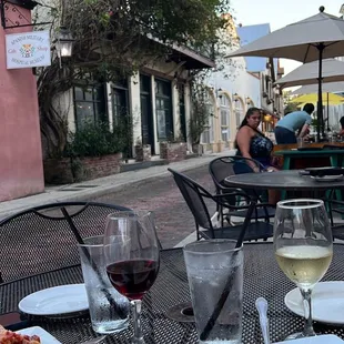 Chicken Parm and Shrimp Scampi