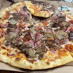 Small 16" Meat Lovers pizza