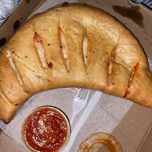 Cheese calzone