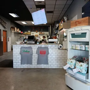 the inside of a grocery store