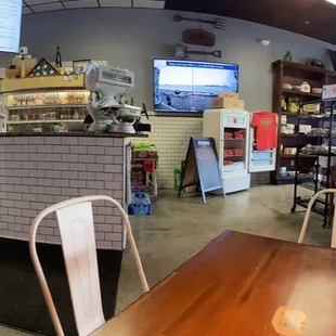 interior, sushi and sashimi