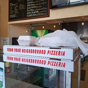 The family special. 2 Large one topping pizzas, garlic nots, and a large salad with dressing