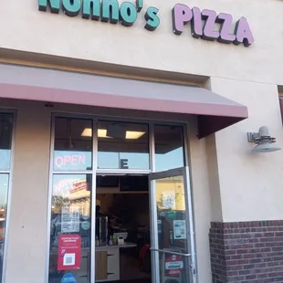 Front of the restaurant