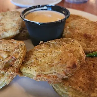 Fried green tomatoes