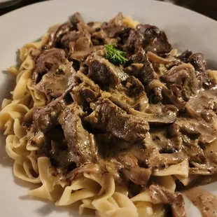 Beef Stroganoff- my favorite!