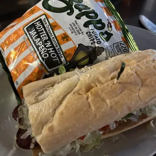 Hot Sausage Po-Boy