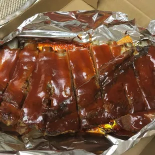 ribs, bbq ribs, food