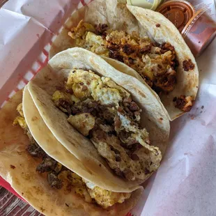 Breakfast tacos