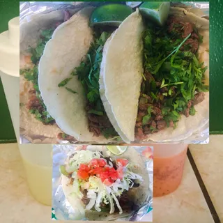 Carne Asada Taco Lunch