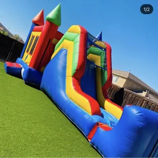 Combo jumper with slide