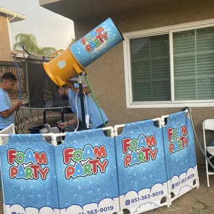 Foam party