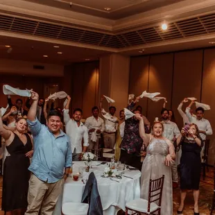 DJ and Emcee had the crowd ready to party!