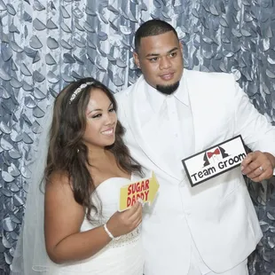 Photo booth fun. #IafetaWedding2015