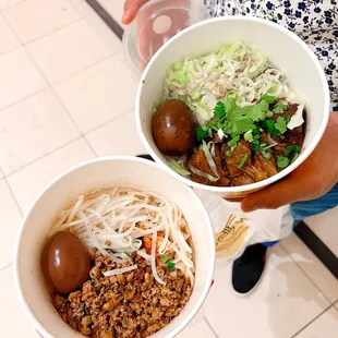 Biang Biang Noodles () Stewed Beef And Tomato Over Rice ()