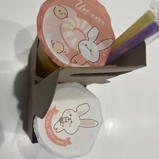 Taro Milk with Crystal Boba()