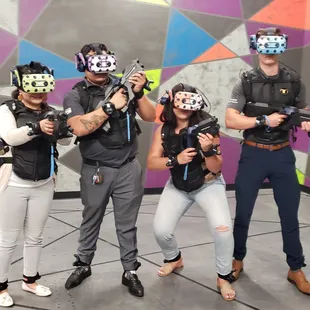 double date night?  nothing brings couple-closeness like surviving an apocalypse...  :-)