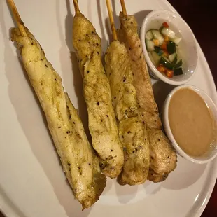 9. Satay Marinated