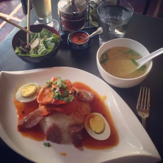 R2. Roasted Red Pork over Rice