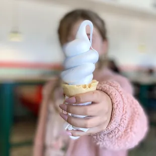 Unicorn soft serve