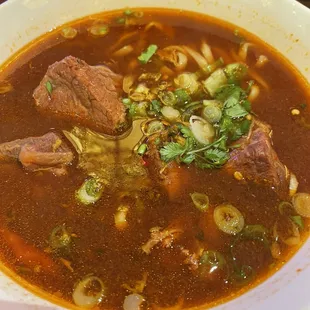 Sichuan Spicy Beef Noodle
