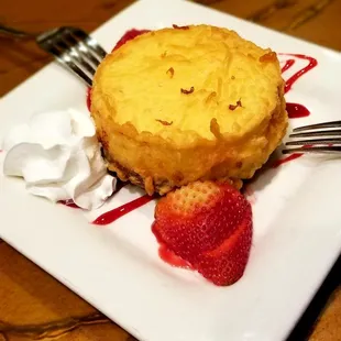Deep fried cheesecake..