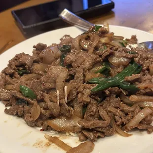 Mongolian beef