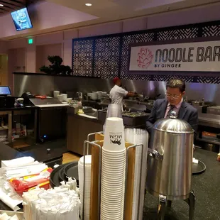 Great customer service and the food is amazing.