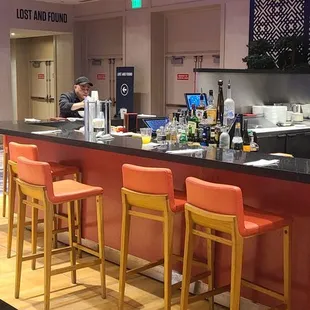 West side of Noodle Bar by Lost and Found.