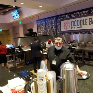 sushi and sashimi, interior