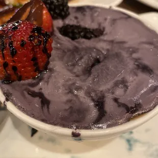Ube Cookie Cake and Ice Cream (so good!)